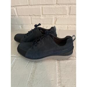 Clarks Wave Walk Unstructured Dark Blue Waterproof Women's Shoe Size 9